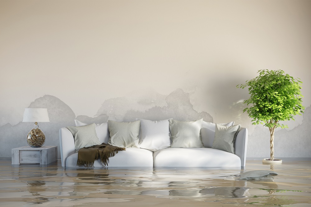 Flooded Livingroom